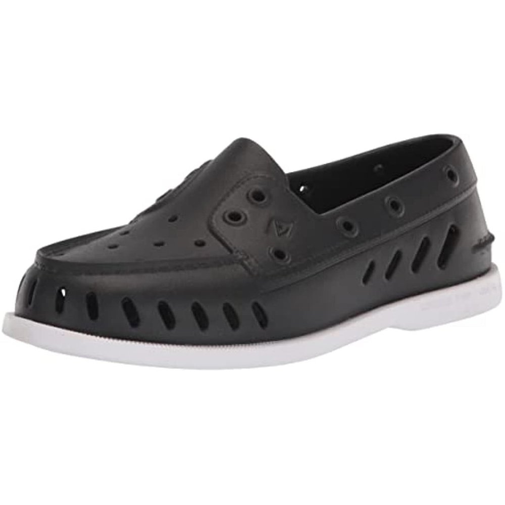 Sperry Men's Authentic Original Float Boat Shoe, Black, 12